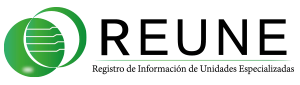 REUNE — Registro de Información de Unidades Especializadas